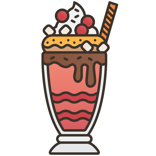 a picture of a milkshake